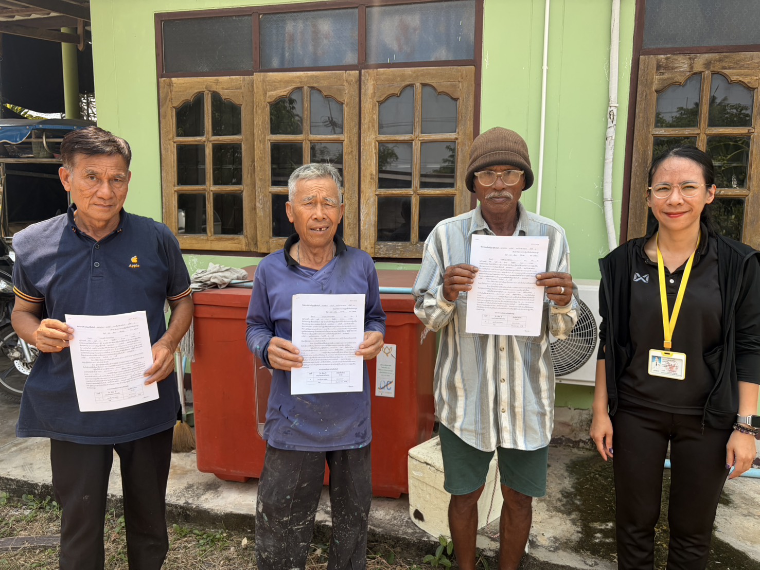 title - ส.ป.ก.นครปฐม ลงพื้นที่จัดทำข้อตกลงต่อท้ายสัญญากู้ยืมเงินกองทุนการปฏิรูปที่ดินเพื่อเกษตรกรรม